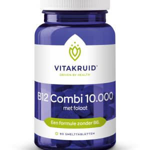 Vitakruid B12 Combi 10.000 met folaat 60 smelttabletten