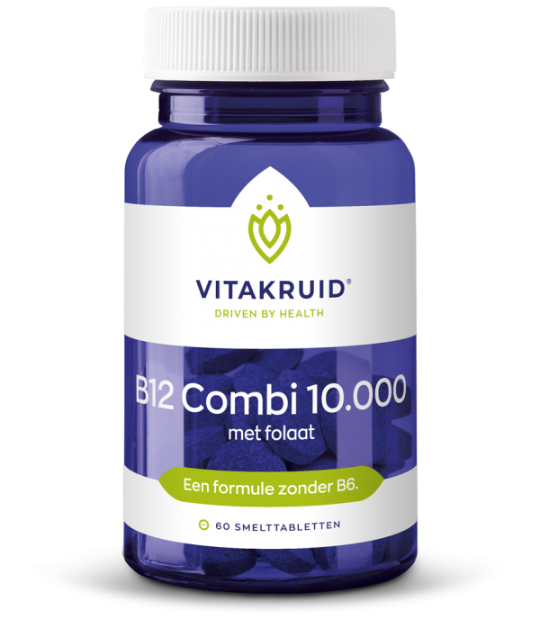 Vitakruid B12 Combi 10.000 met folaat 60 smelttabletten