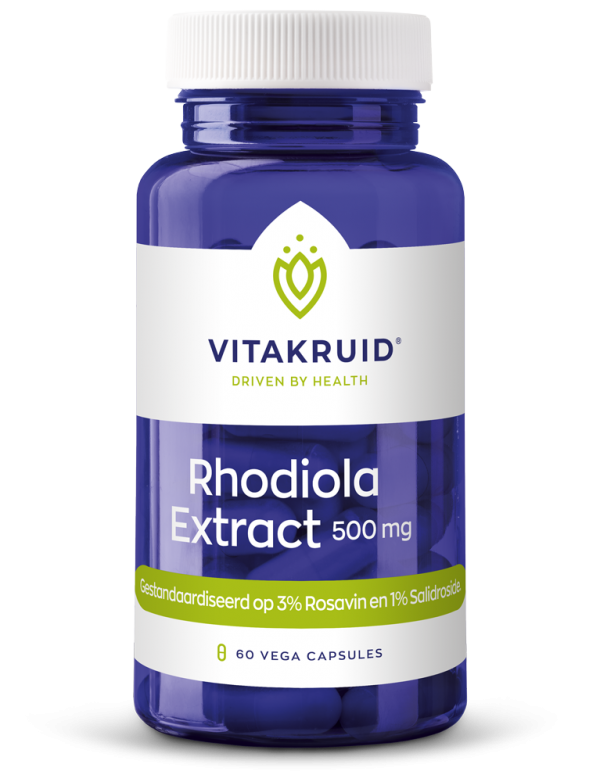 Vitakruid Rhodiola extract 500 mg 3% Rosavin